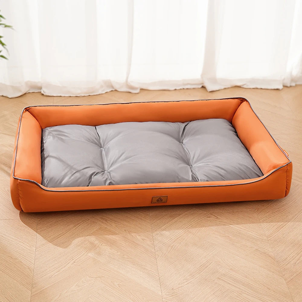 Pet Sofa Sleeping Bed Large Space Winter Warm Soft Plush Pet Cushion Large Size For Indoor Cats Dogs Wear-resistant Non-slip Bed
