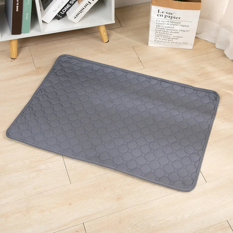 Reusable Dog Pee Pad Blanket Absorbent Diaper Washable Puppy Training Pad Pet Bed Urine Mat for Pet Car Seat Cover