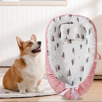 Cat Dog Mat with Pillow Thickening Dog Sofa Bed Removable Comfortable Soft Cloth Dog Kennel Pet Sleeping Bed Sofa