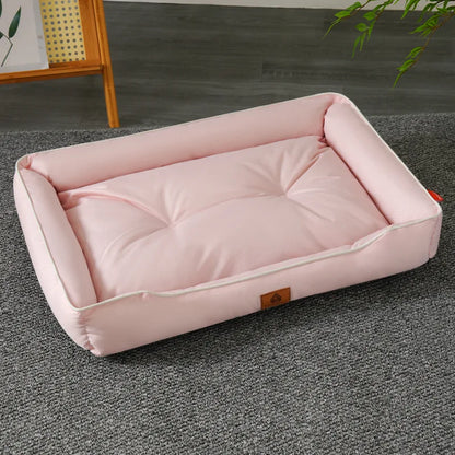 Pet Sofa Sleeping Bed Large Space Winter Warm Soft Plush Pet Cushion Large Size For Indoor Cats Dogs Wear-resistant Non-slip Bed