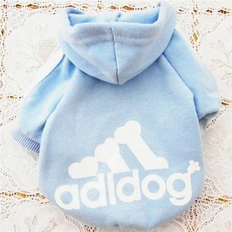 Adidog Autumn Winter Warm Dog Clothes Dog Hoodies Pet Warm Coat for Medium Large Dog Jacket Sweater Puppy French Bulldog