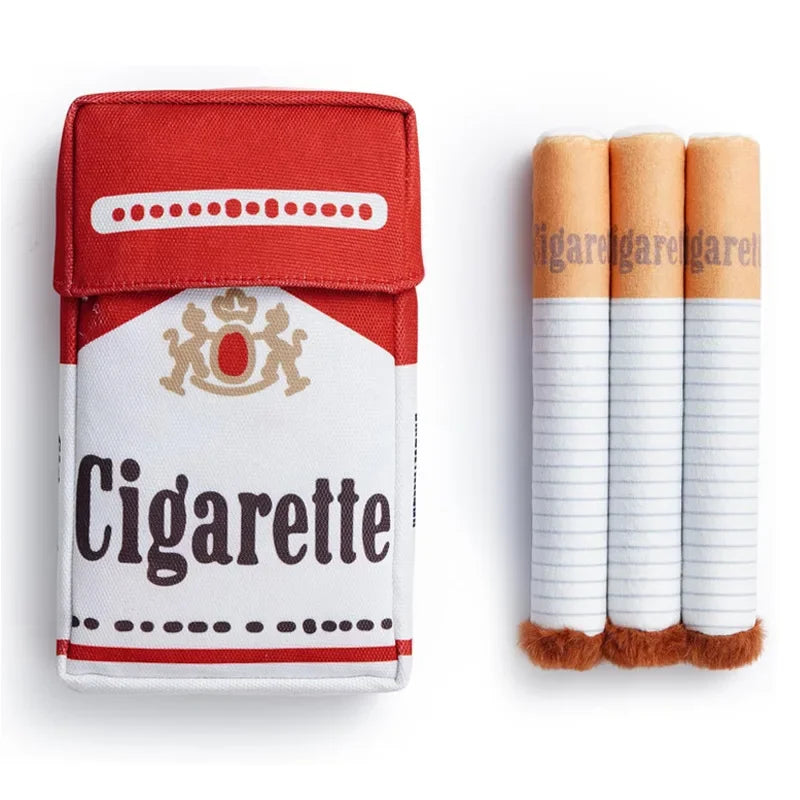 Funny Interactive Plush Dog Toys Creatives Cigarette Design Giggling Chewing The Perfect Pet Gift