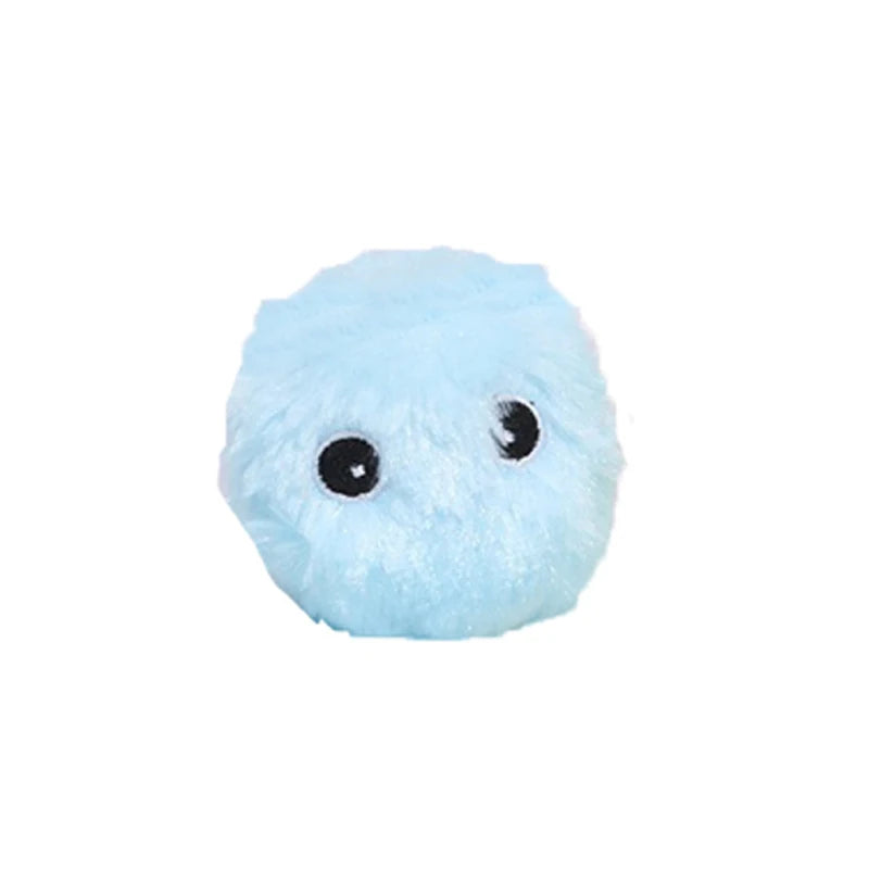 Smart Cat Toys Interactive Ball Catnip Cat Training Toy Pet Playing Ball Pet Squeaky Supplies