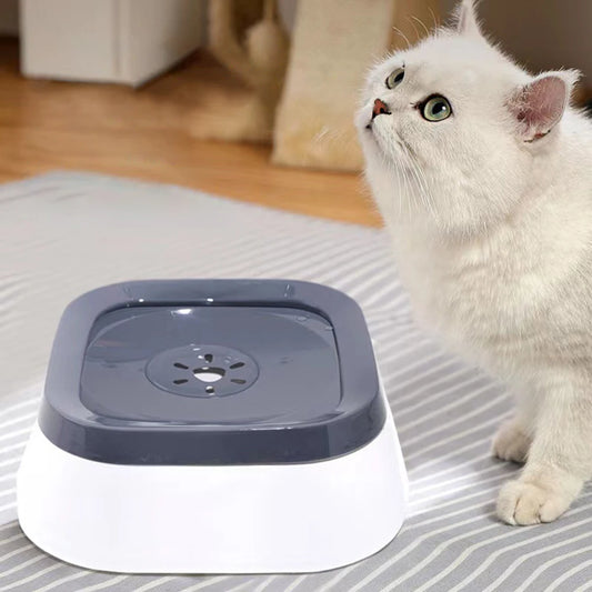 Floating Water Dispenser Bowl Dog Cat Large Capacity Splash Proof Anti-Spill Plastic Car Outdoor Universal Pet Drinking Basin