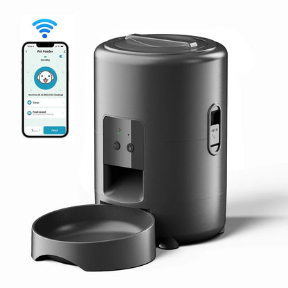 Petavista Automatic Cat Feeder Pet Smart WiFi Food Kibble Dispenser Remote Control Auto Feeder For Cat Dog Dry Food Accessories