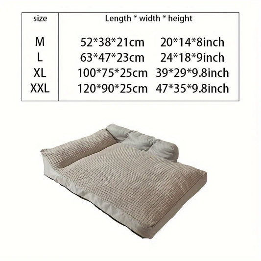 New Cat Dog Bed Kennel Non-Slip Winter Warm Small Dog Kennel Sleeping Removed Washed Soft Puppy Cushion