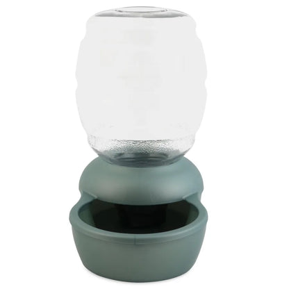 Innovative Gravity Pet Waterer with Microban Protection for Cats and Dogs - 1 Gallon Capacity Ideal for Home Use and Outdoor