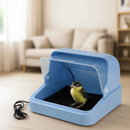 Visual Bird Incubator 3-speed Adjustment Adjustable Heat Chick Brooder Thermostat Controlled Bird Brooding Box Poultry Habitat