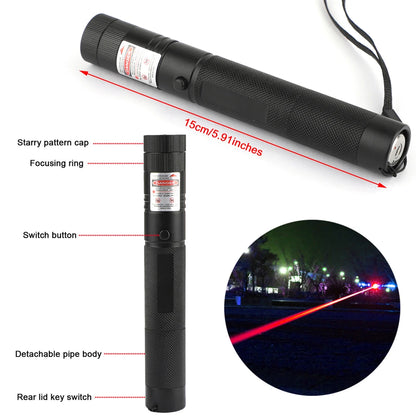 (Batteries not included)Cat Keychain Fun Green Light Portable Laser pointer LED Training Torch Pet Cat Tickle Toy Flashlight