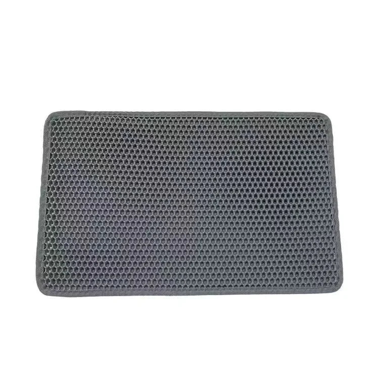 Cat Litter Mat With Gift Double Layer Waterproof Pet Litter Box Mat Non-slip Sand Cat Pad Washable Bed Mat