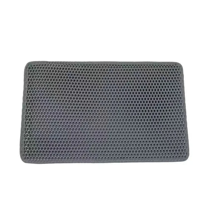Cat Litter Mat With Gift Double Layer Waterproof Pet Litter Box Mat Non-slip Sand Cat Pad Washable Bed Mat