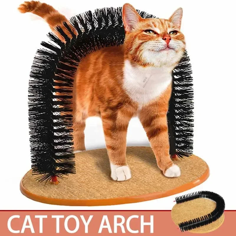 Cat Toy Arch Self Grooming with scratching path
