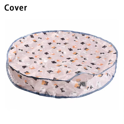 Smart Interactive Cat Toys Ball Fast Rolling in Pouch Hide and Seek Kitten Motion Activated Interactive Indoor