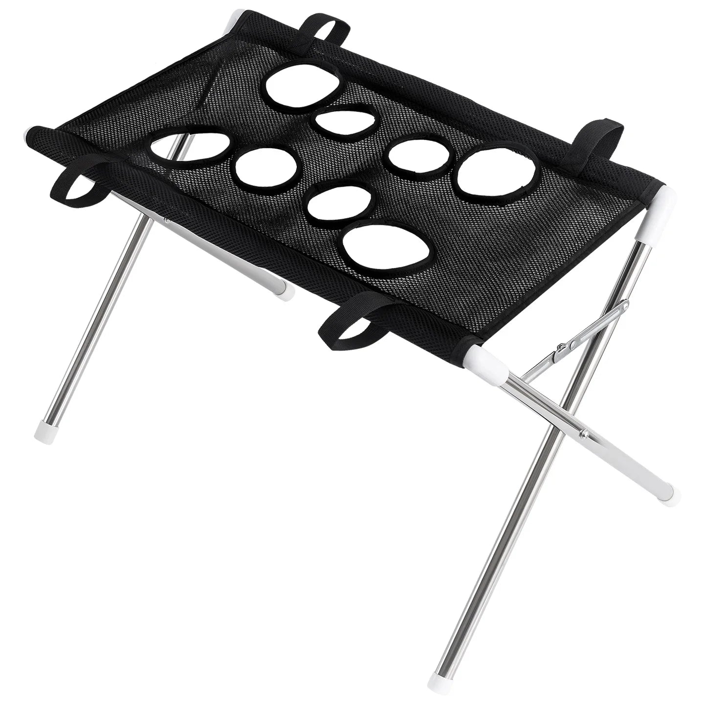 Portable Pet Grooming Table for Cats Small Dogs Foldable Stainless Steel Nail Trimming Hammock Breathable Mesh Home Pet Care