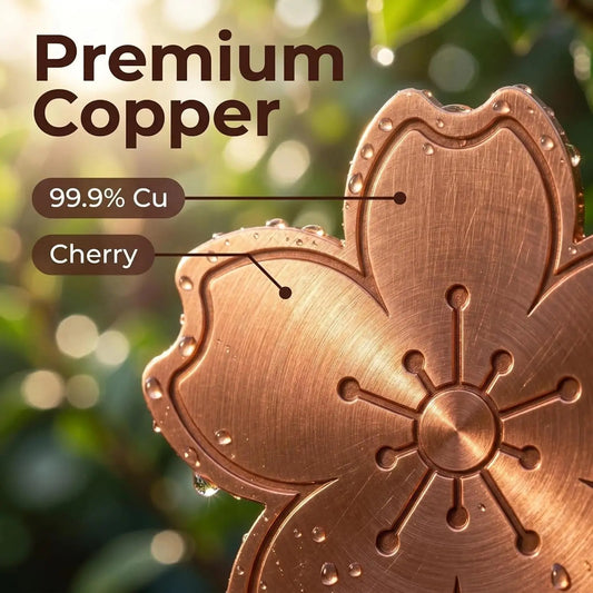 99.9% Pure Copper Bird Bath Cleaner Disc Physical Water Purifier Bird Water Feeder Outdoor Garden Birdbath Accessory