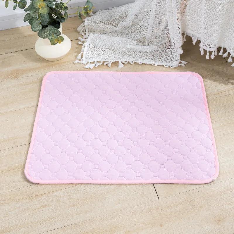 Reusable Dog Pee Pad Blanket Absorbent Diaper Washable Puppy Training Pad Pet Bed Urine Mat for Pet Car Seat Cover