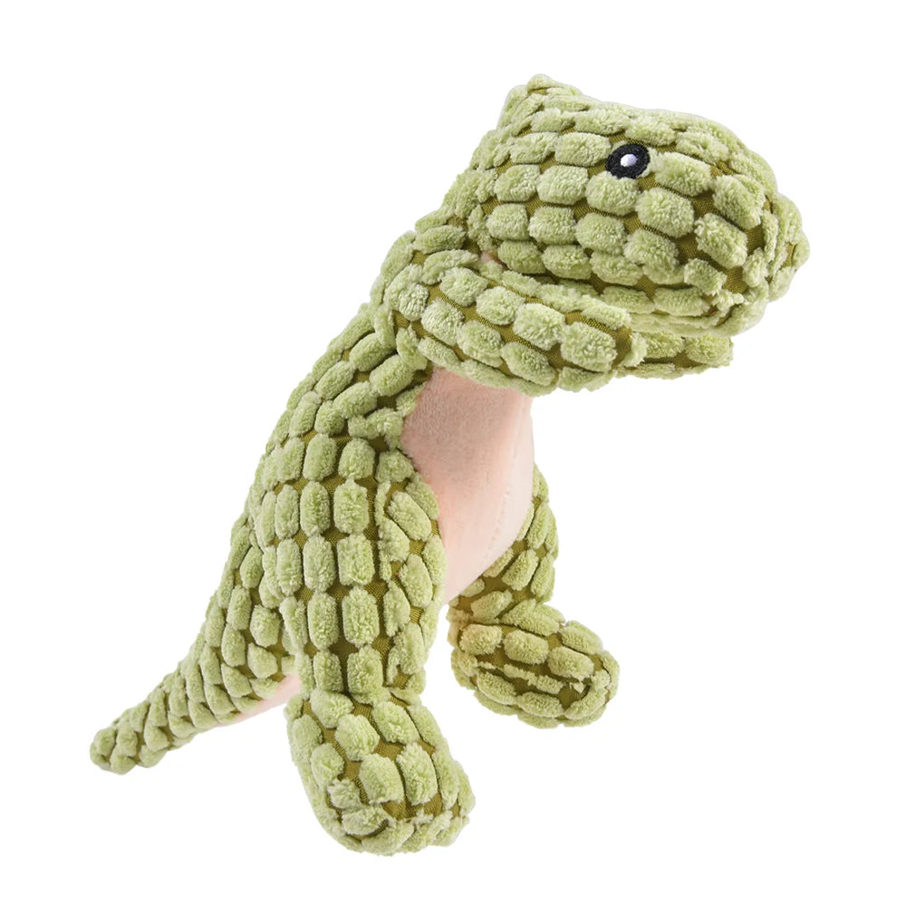 Cats and Dogs Pet Plush Dinosaur Toys Interactive Dog Chew Toys Plush Stuffing Dog Toys for Small Dogs