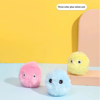 Smart Cat Toys Interactive Ball Catnip Cat Training Toy Pet Playing Ball Pet Squeaky Supplies